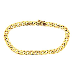 Pre Owned 9ct Curb Bracelet  ZR42